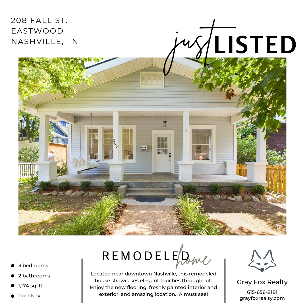 Discover the Charm of East Nashville: A Historic Bungalow in Eastwood Neighborhood header image.