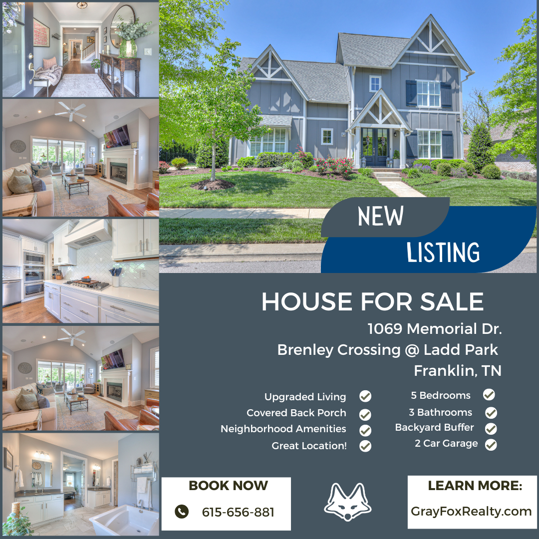 Just Listed: Spacious 5 Bedroom in Brenley Crossing header image.