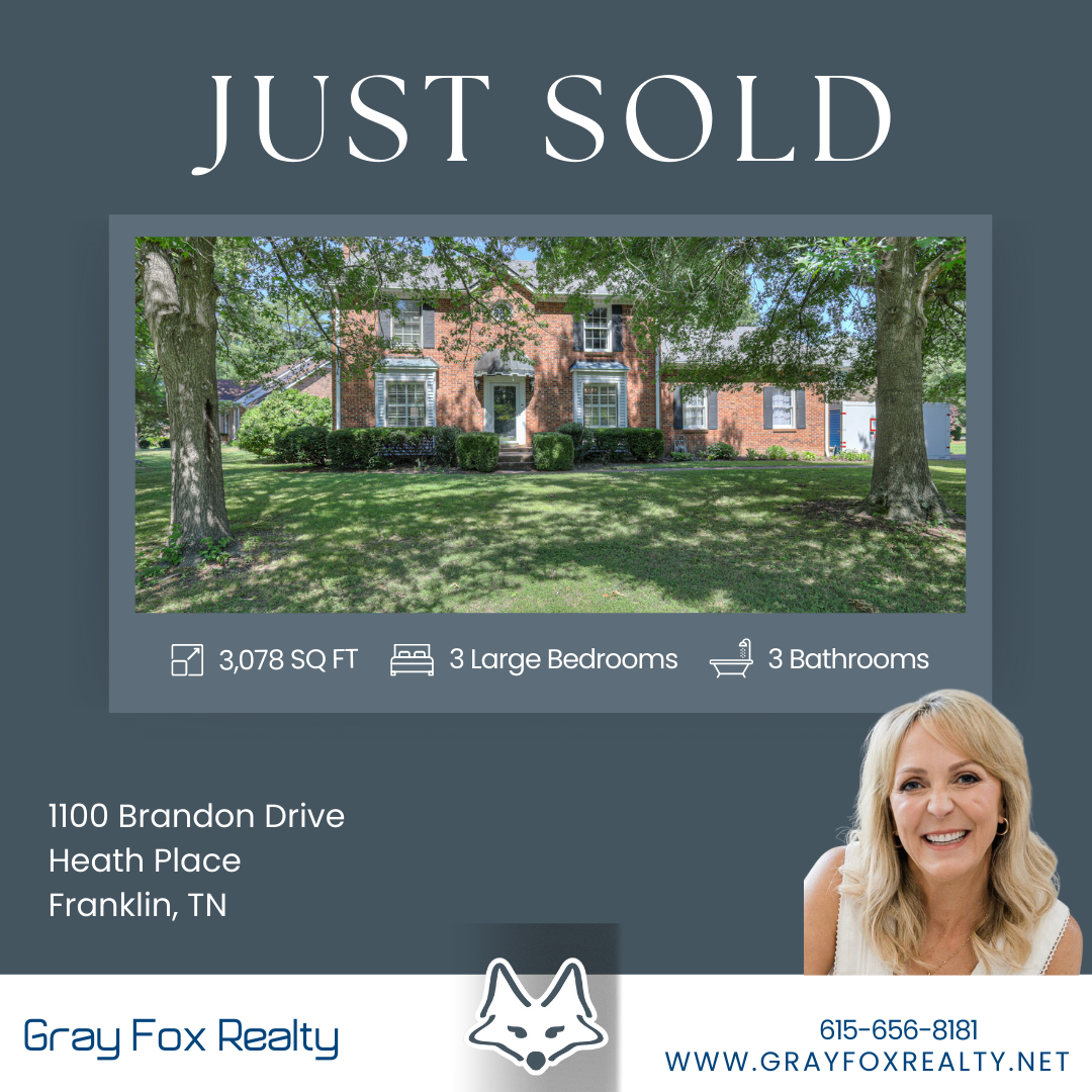 **Celebrating the Sale of 1100 Brandon Dr.: A Smooth Transition for the Evans!** header image.