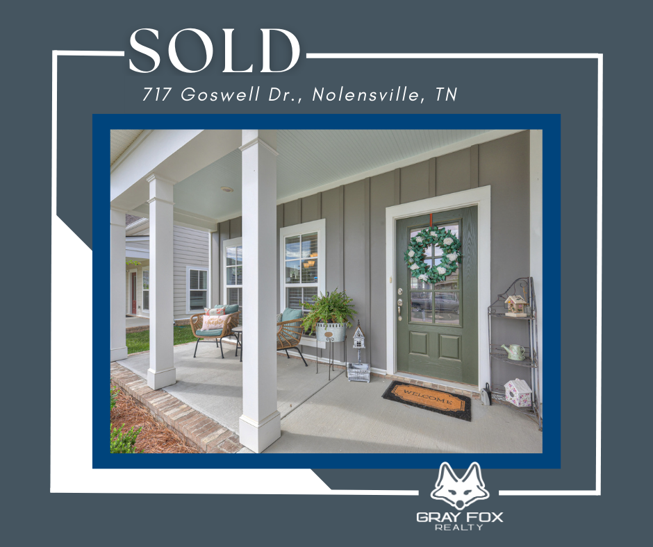Celebrating a Successful Sale: 717 Goswell Dr. header image.