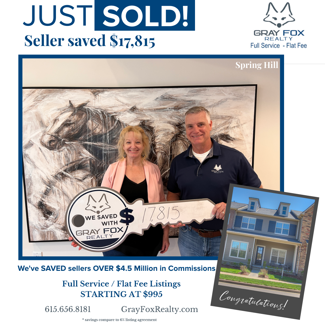 Tressia's Remarkable Home Selling Journey: Unleashing Success with Gray Fox Realty header image.