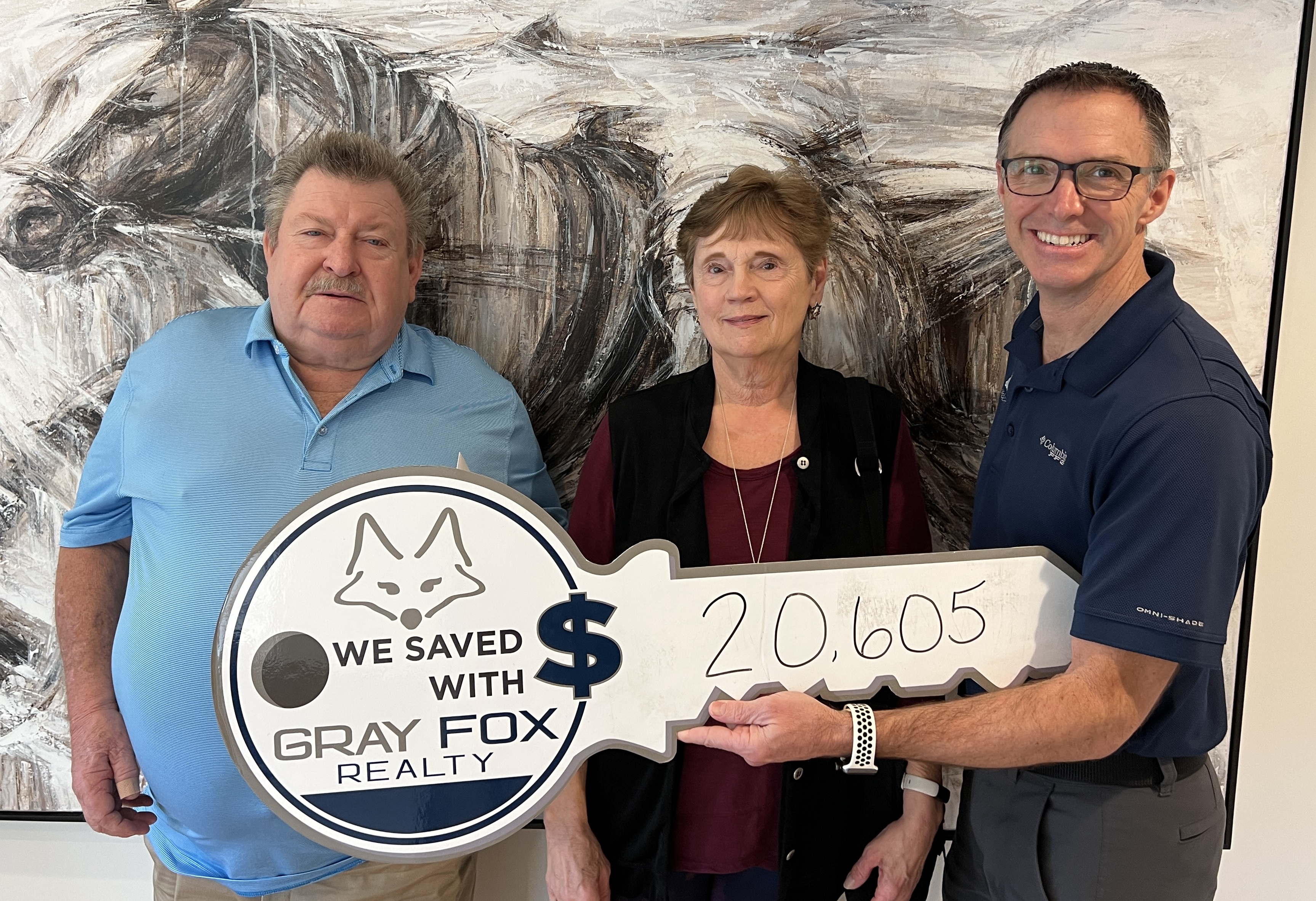 Gray Fox Realty kickstarts a couples retirement with $20,605 in saved commission header image.