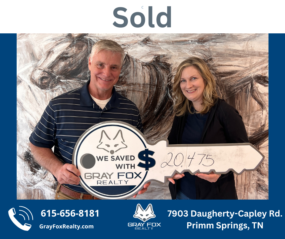 Celebrating Another Successful Home Sale with Gray Fox Realty header image.