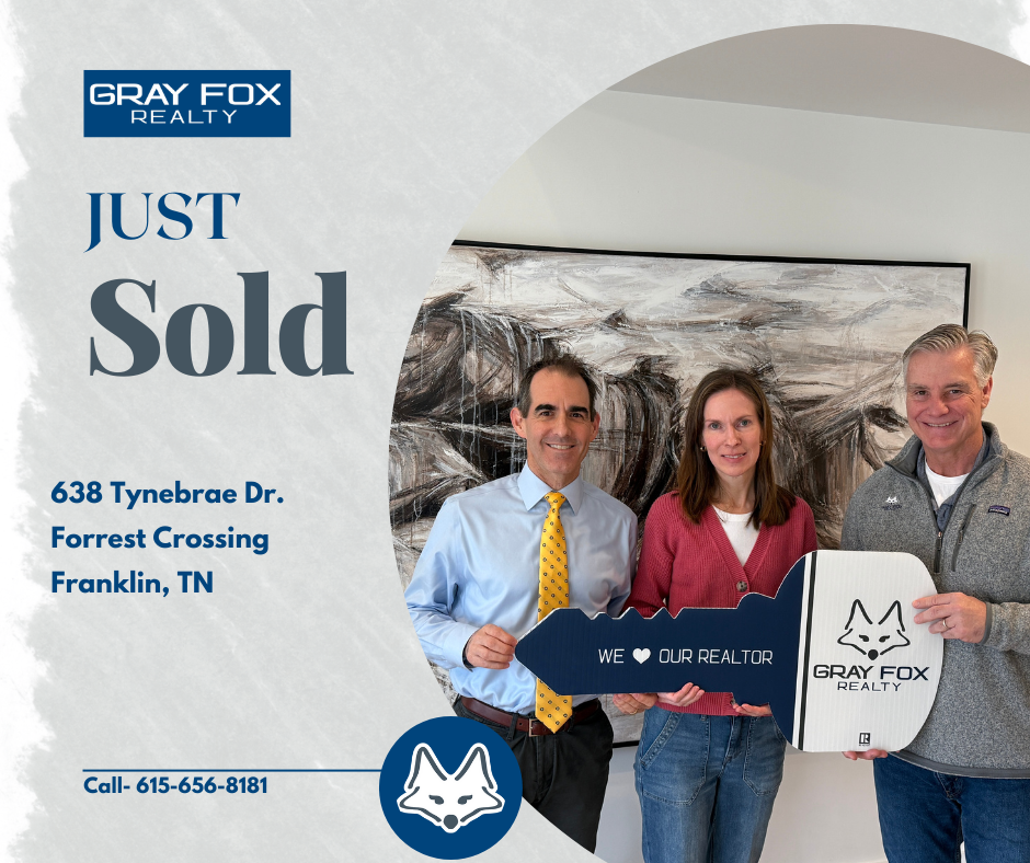 Another Sale, Another Happy Gray Fox Realty Client header image.