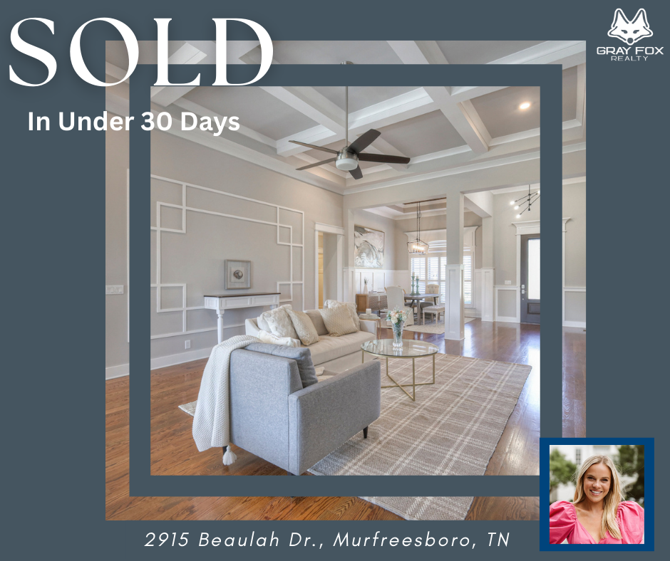 **SOLD! How Gray Fox Realty’s Riley Deane Navigated a Competitive Market for a Successful Sale** header image.