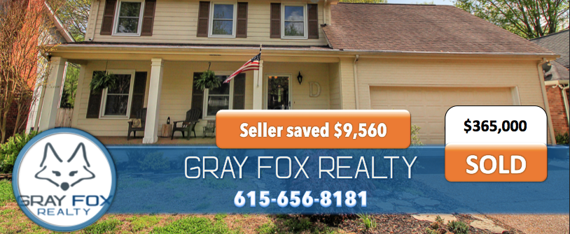 685 Watson Branch Dr Franklin TN 37064 sold with a flat fee program header image.