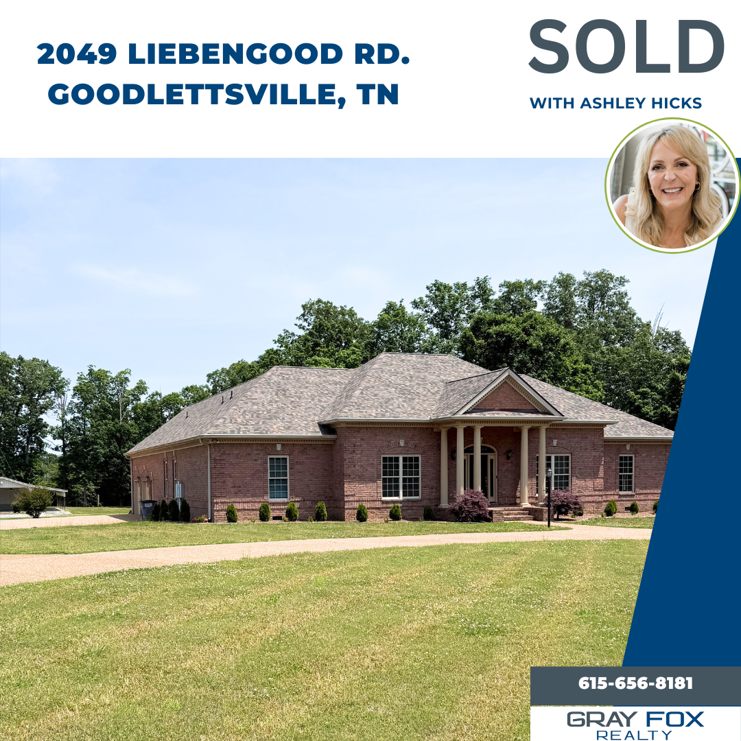 Acreage Property Sold in Goodlettsville, TN | Buyer Finds Peaceful Tennessee Retreat on Liebengood Road header image.