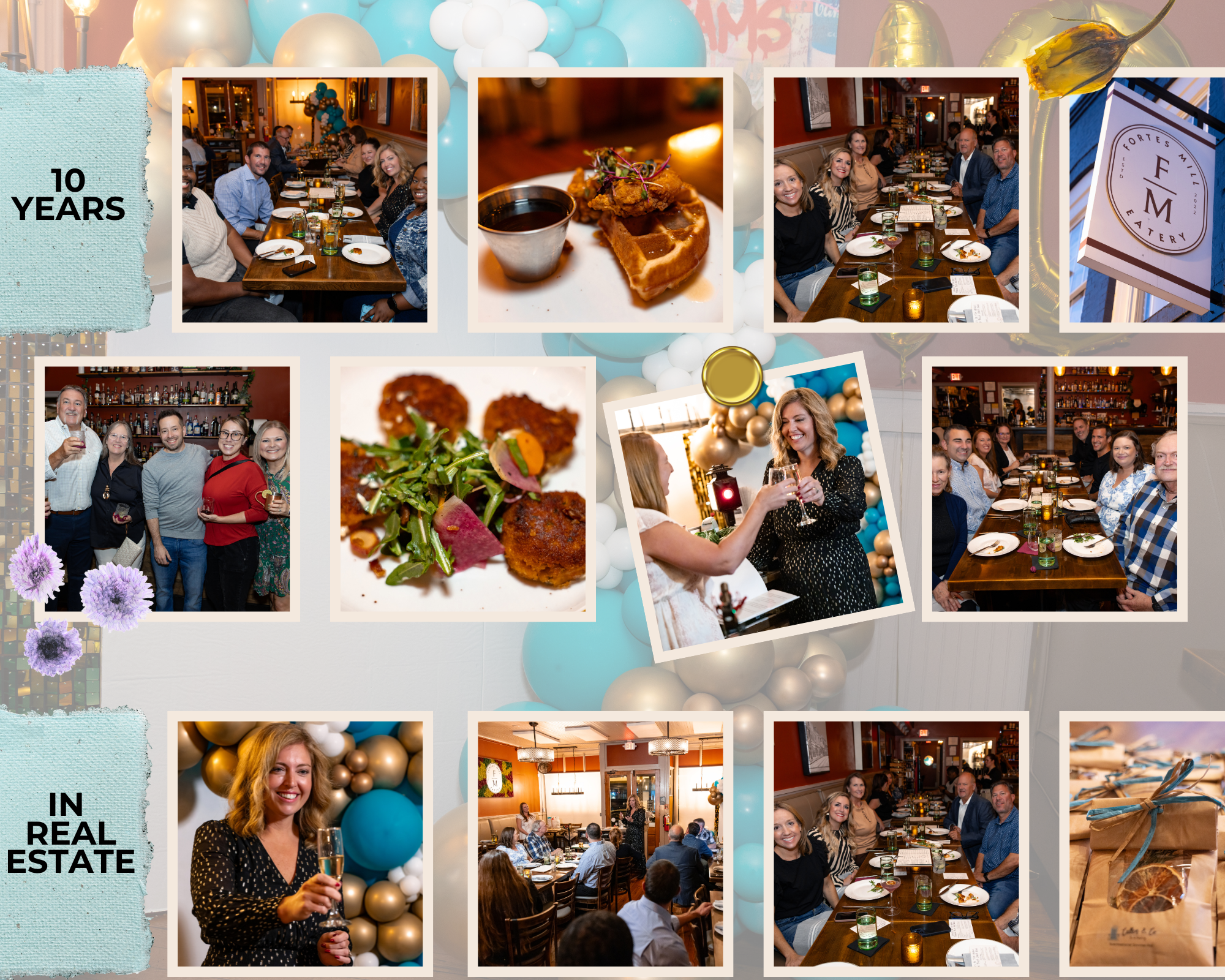 A Toast to Ten Years in Real Estate header image.