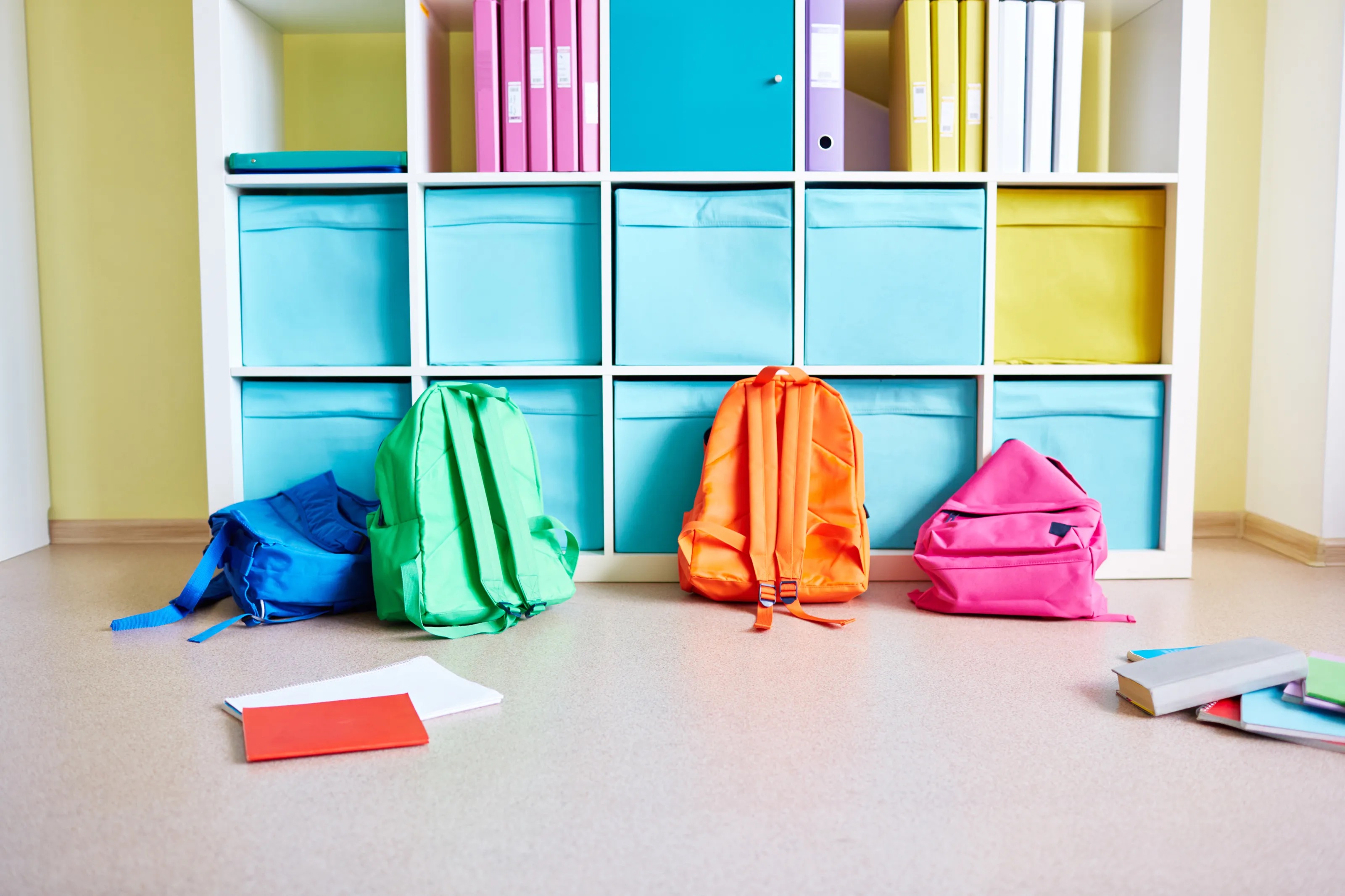 Back-to-School Home Organization Tips header image.