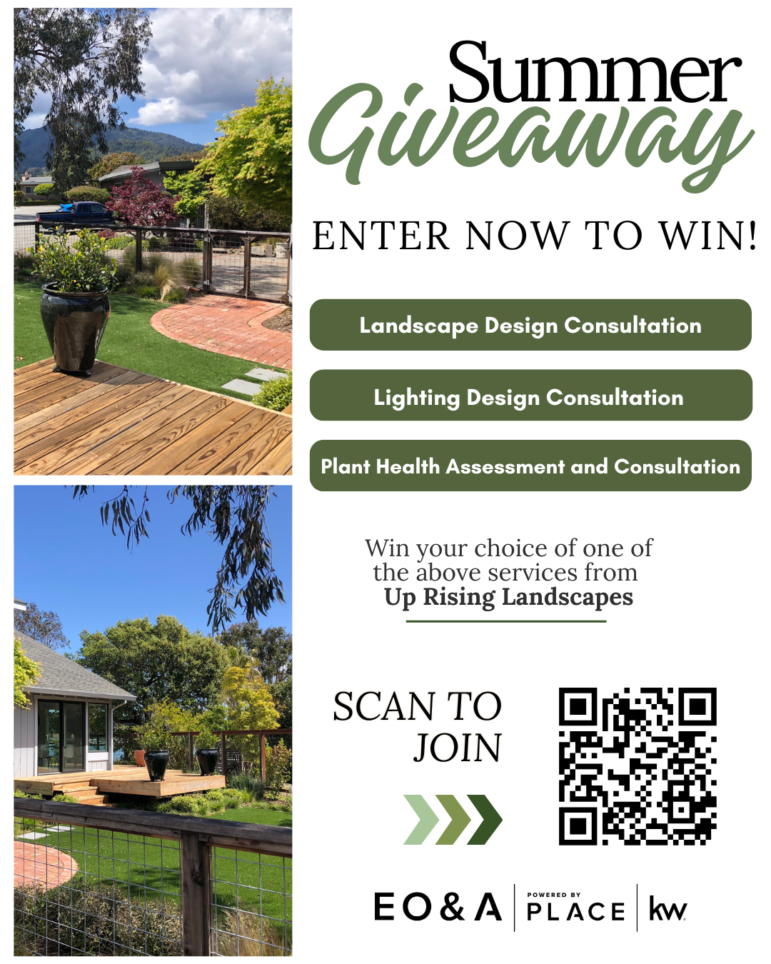 🌿 Summer Giveaway Alert! Win a Free Outdoor Design Consultation header image.