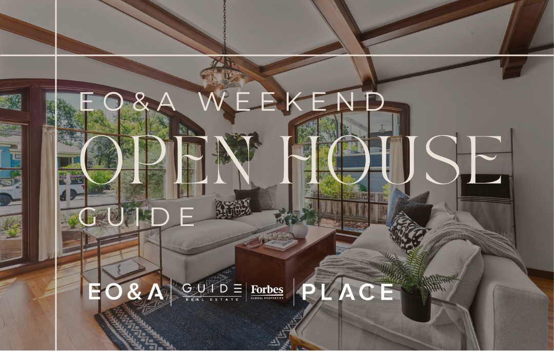 Open houses in Napa, Sonoma, Solano, Marin, San Francisco, Contra Costa, and Alameda counties, weekend of October 24, 2026