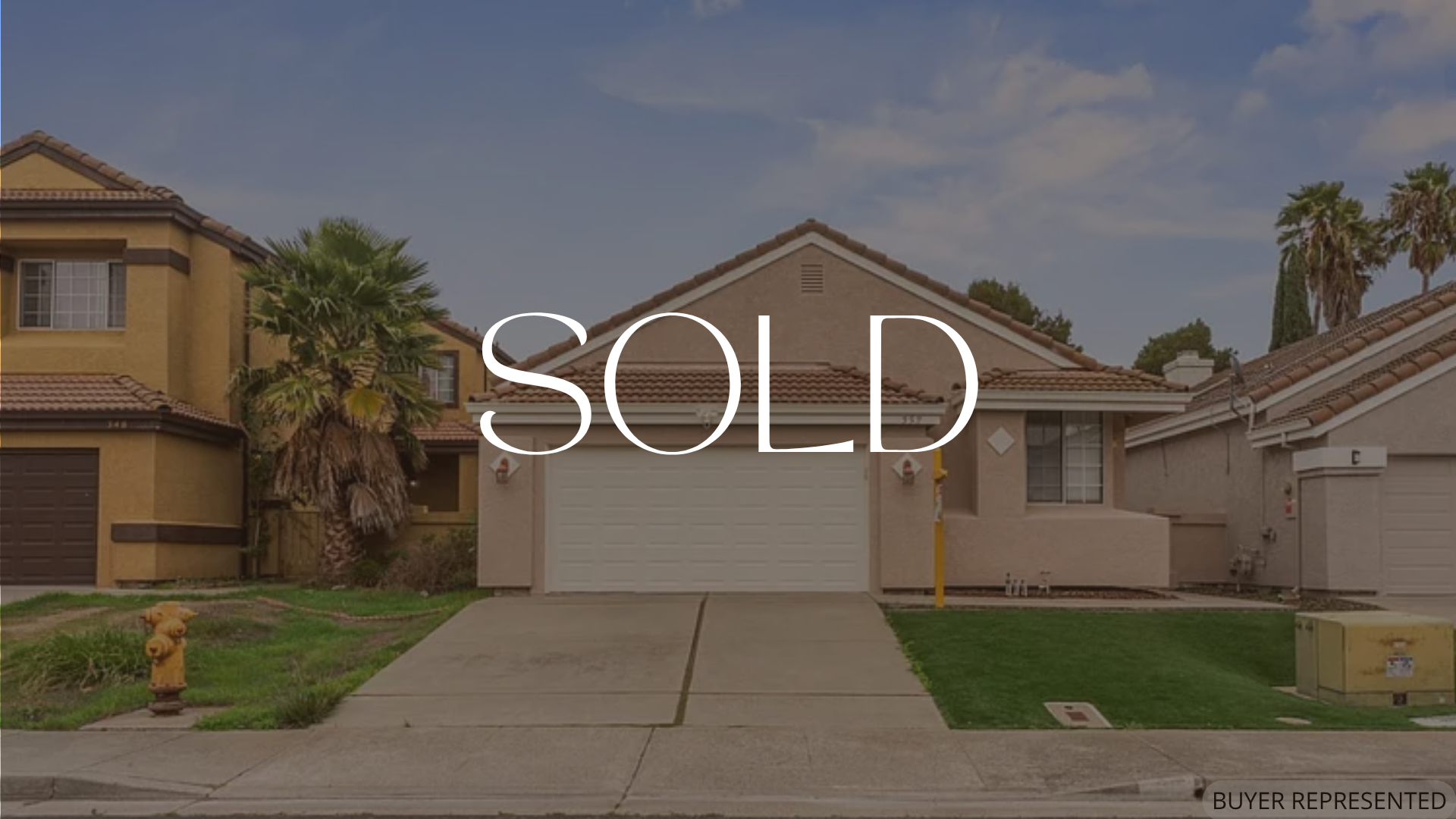 Single-story home in Suisun City CA with private backyard and quiet neighborhood setting