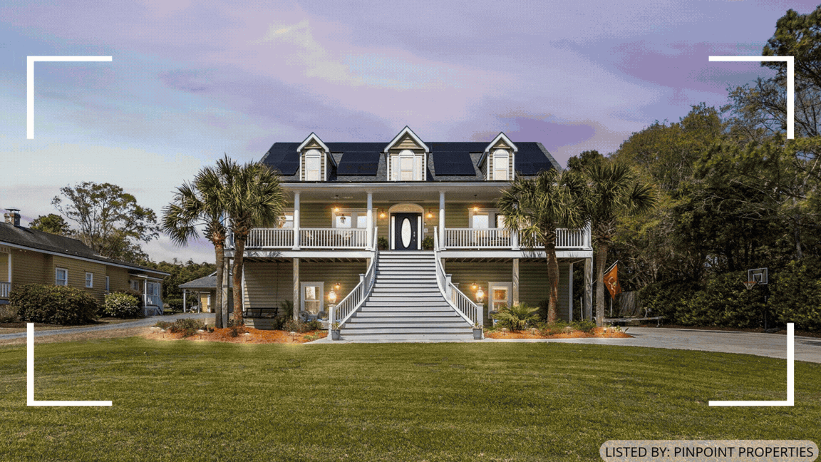 Featured Coastal Home in Hampstead, NC | Waterfront Living Near Wilmington header image.