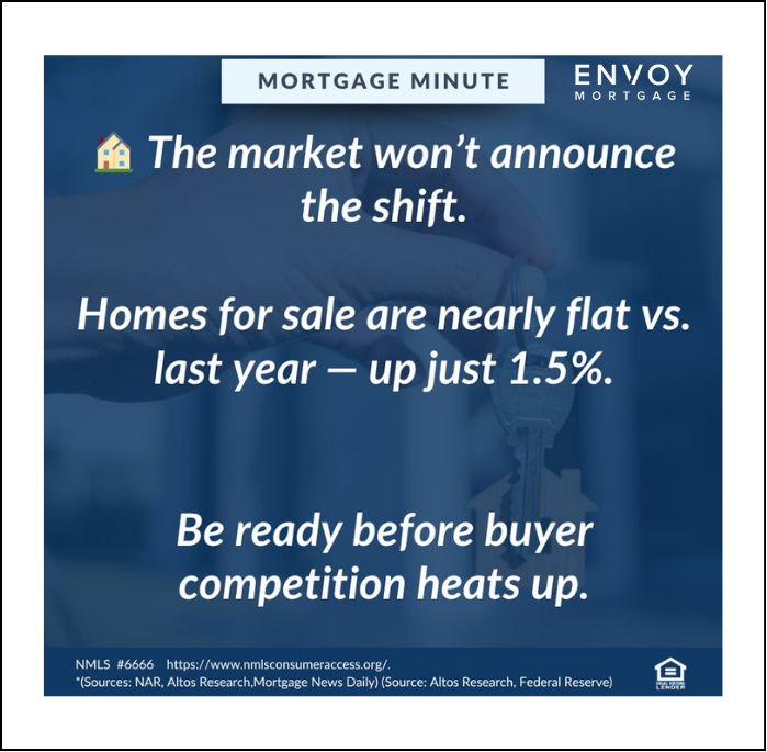 Mortgage Rate Update: Napa & Northern California – Week of May 11, 2026 header image.
