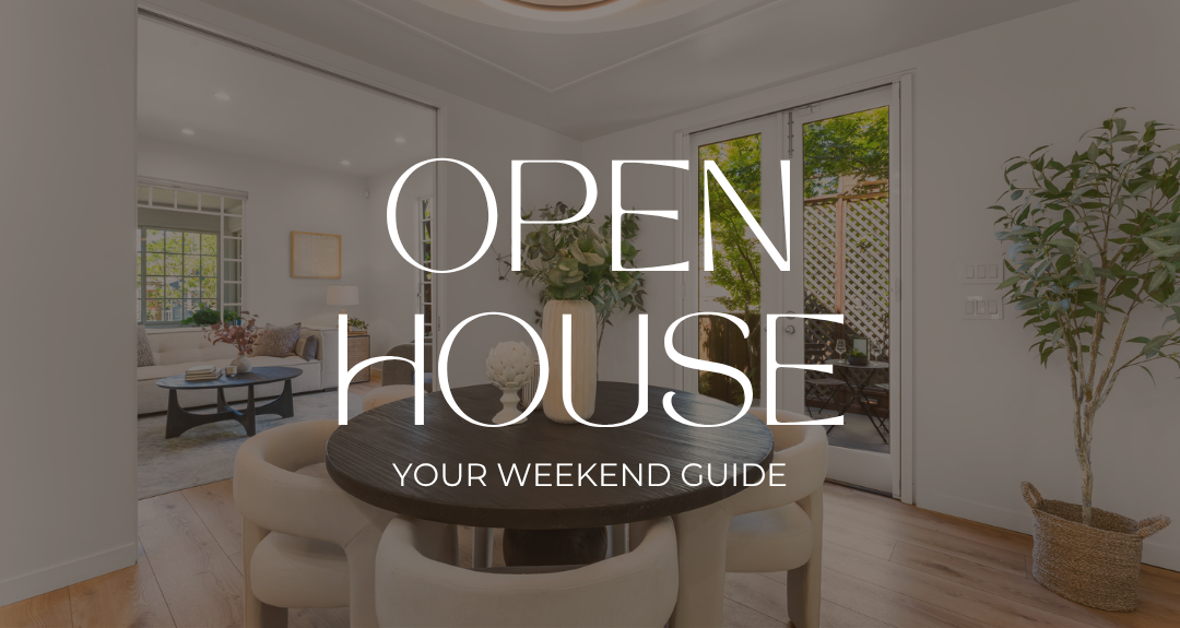 Open Houses Happening This Weekend in Napa, Sonoma, Marin & Beyond header image.