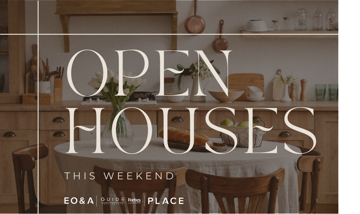 🏠 Open Houses Near You This Weekend header image.
