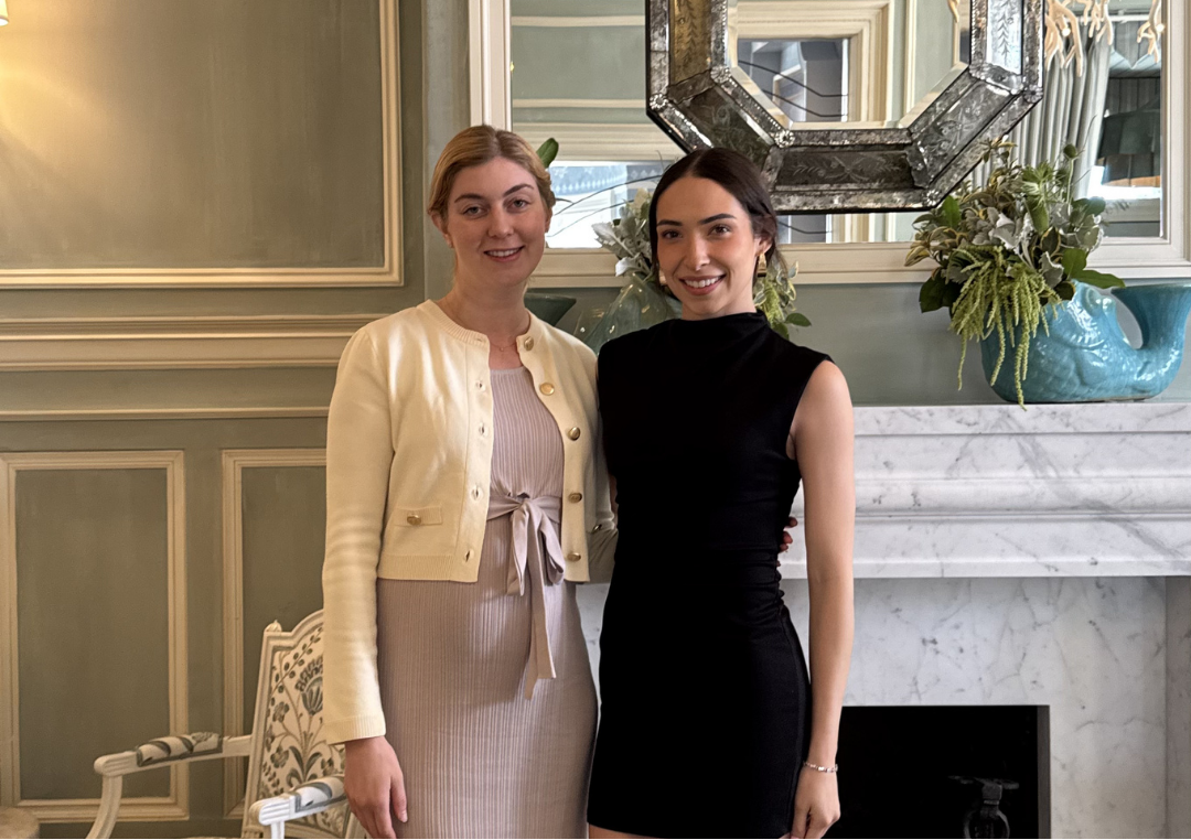 EO&A agents Venus Taillant and Annie Roensch visiting the 2026 San Francisco Decorator Showcase to explore luxury home design trends and architectural inspiration.