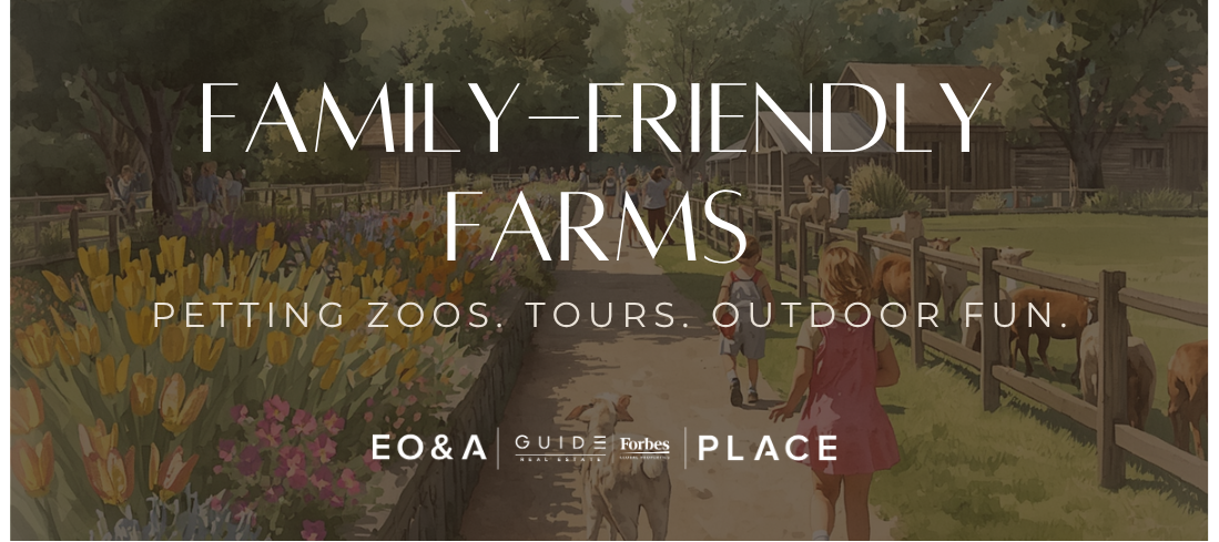 California Farm Adventures: The Best Family-Friendly Farms for Petting Zoos, Tours & Outdoor Fun header image.
