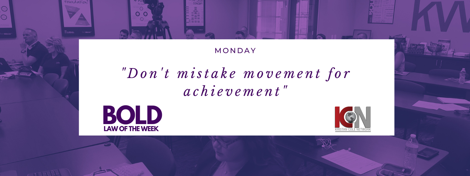 This week's  BOLD LAW 