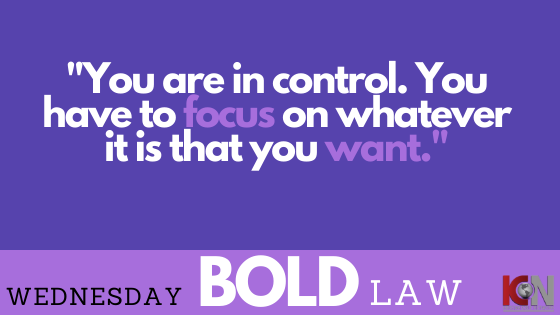 Wednesday's BOLD LAW..