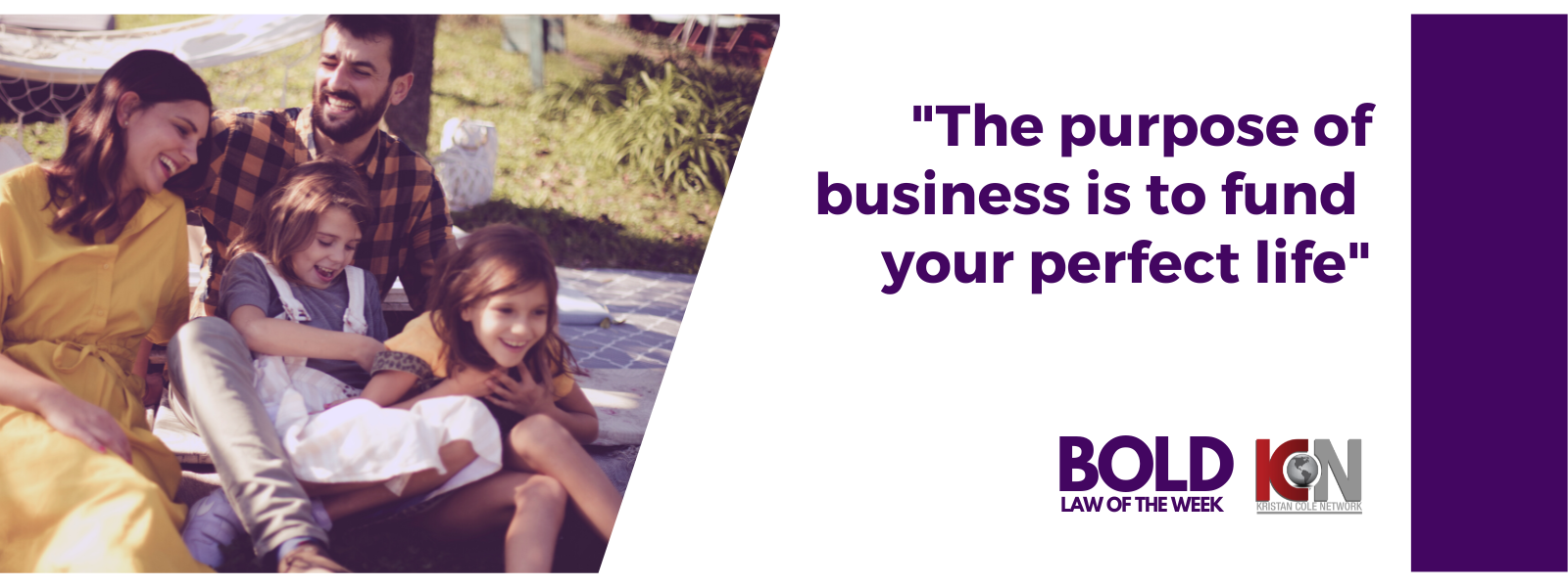 This week's BOLD LAW... 