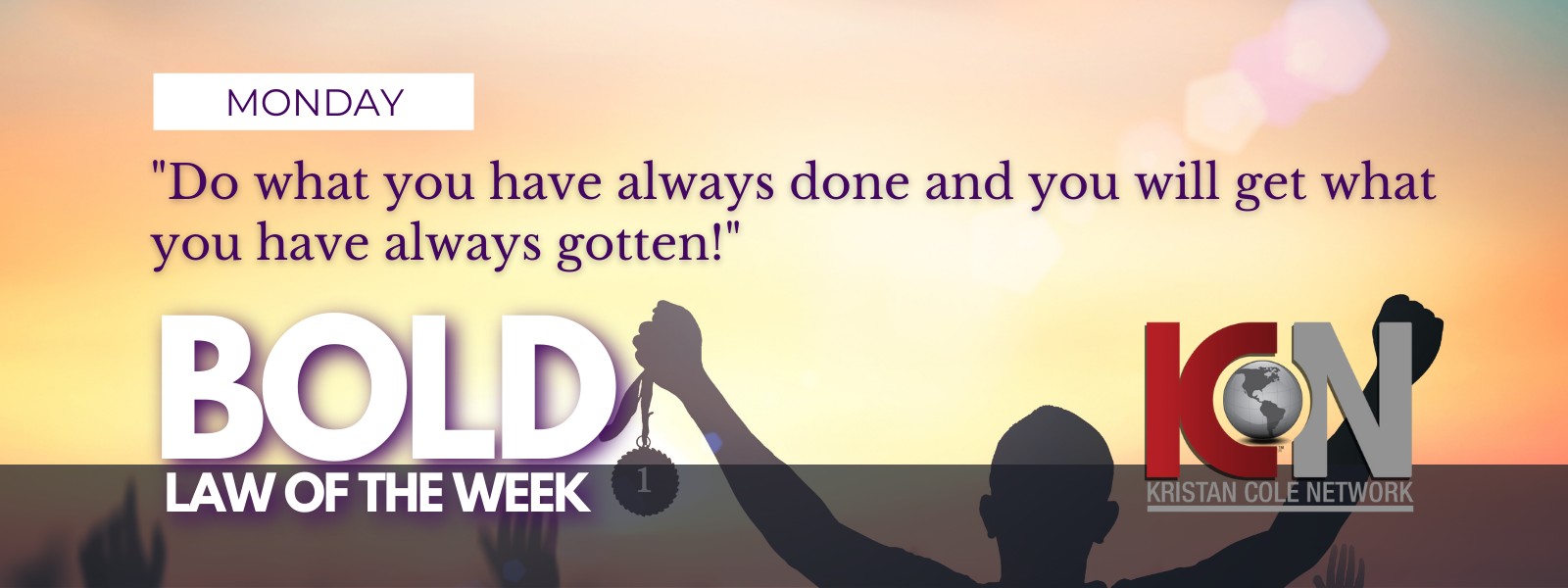 This week's BOLD LAW 