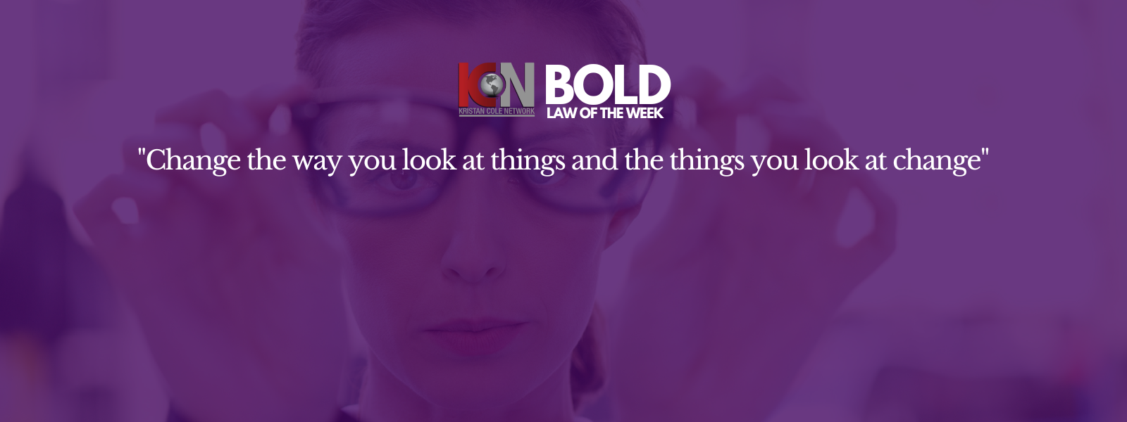 This week's BOLD LAW… 