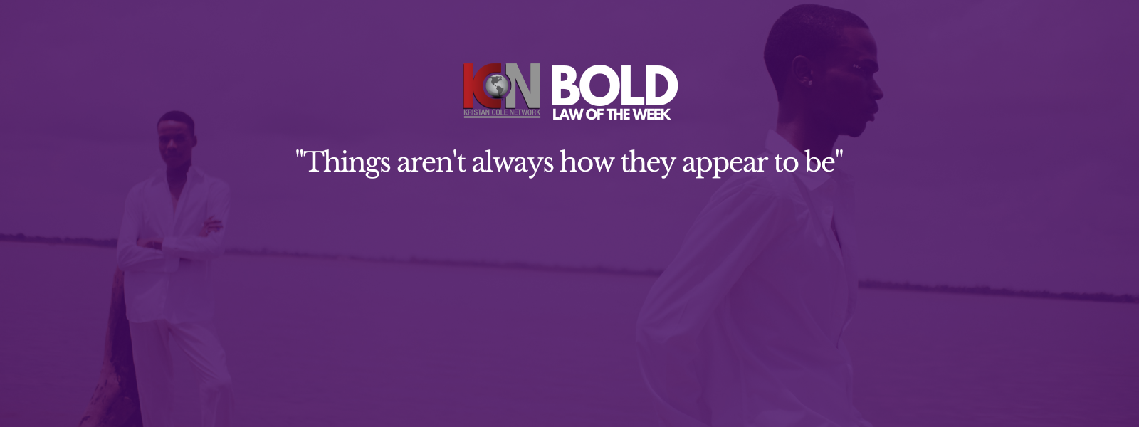 This week's BOLD LAW… 