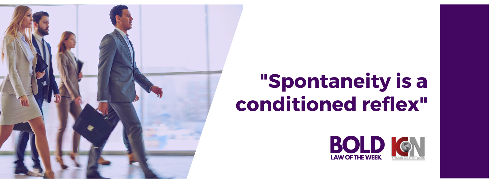 This week's BOLD LAW  