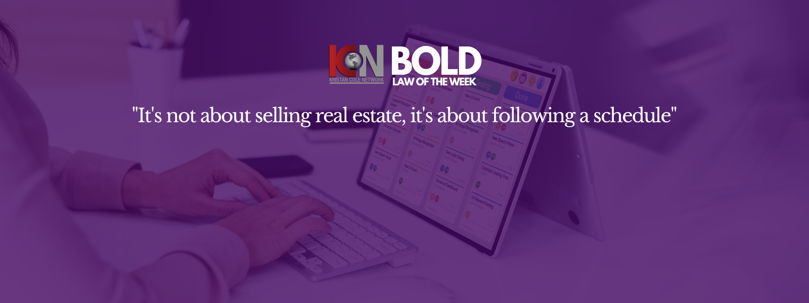 This week's BOLD LAW ...