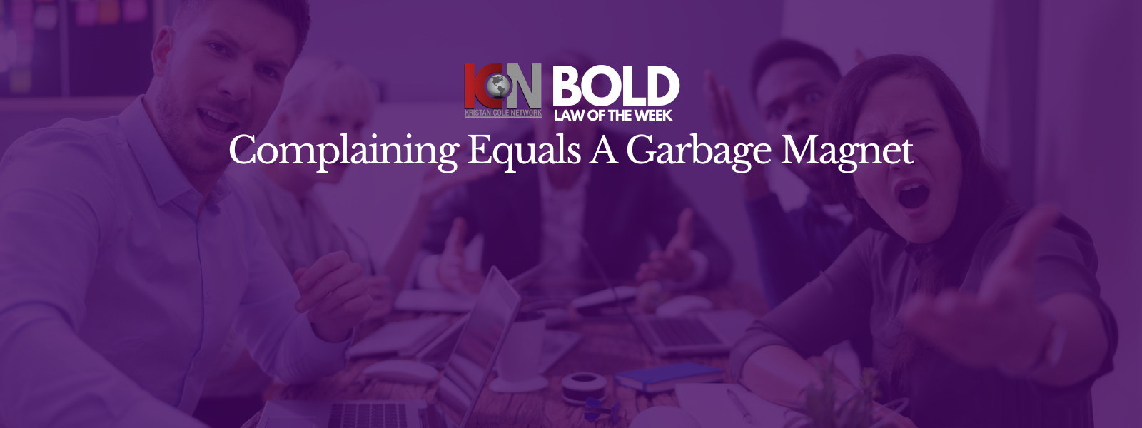 This week's BOLD LAW header image.