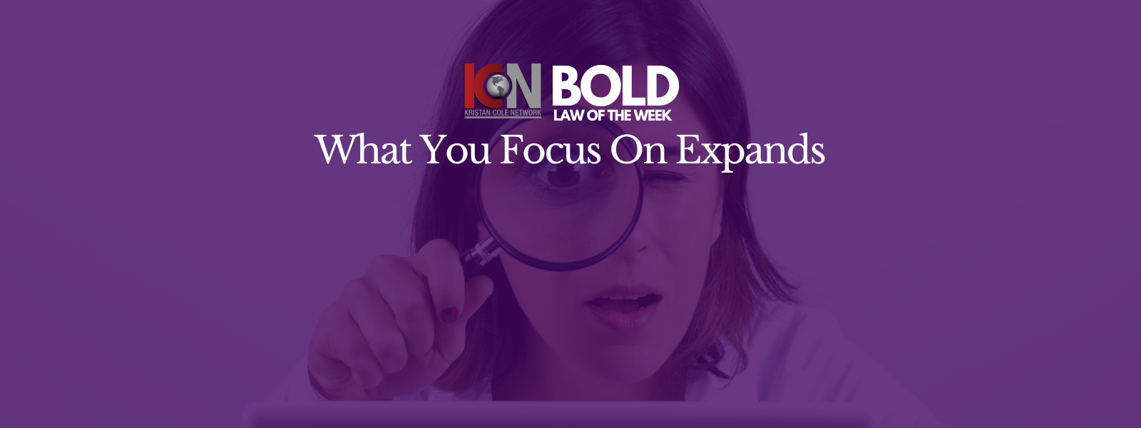 This week's BOLD LAW... header image.