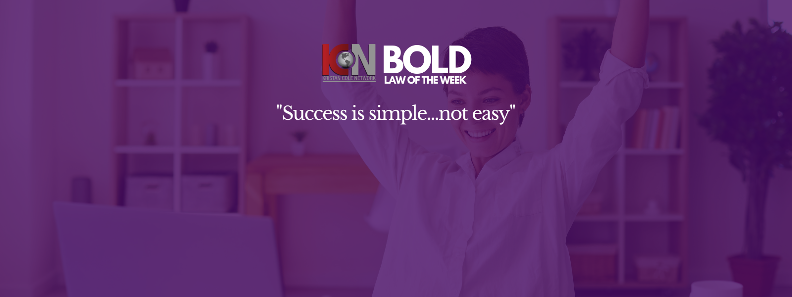 This week's BOLD LAW... 