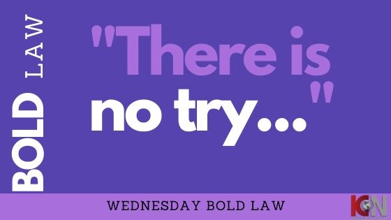 Wednesday BOLD LAW...