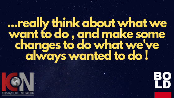 BOLD LAW for this week...