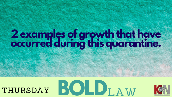 Thursday BOLD LAW... header image.