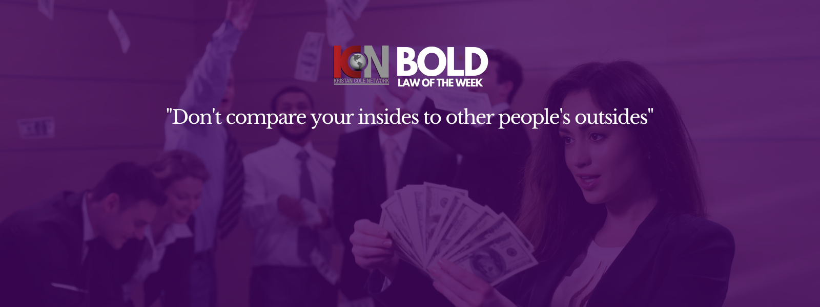 This week's BOLD LAW ...