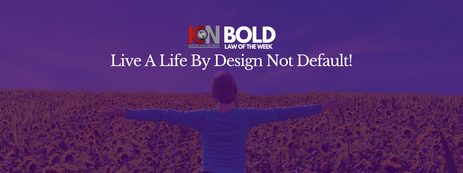 Happy Labor Day! This week's BOLD LAW is header image.