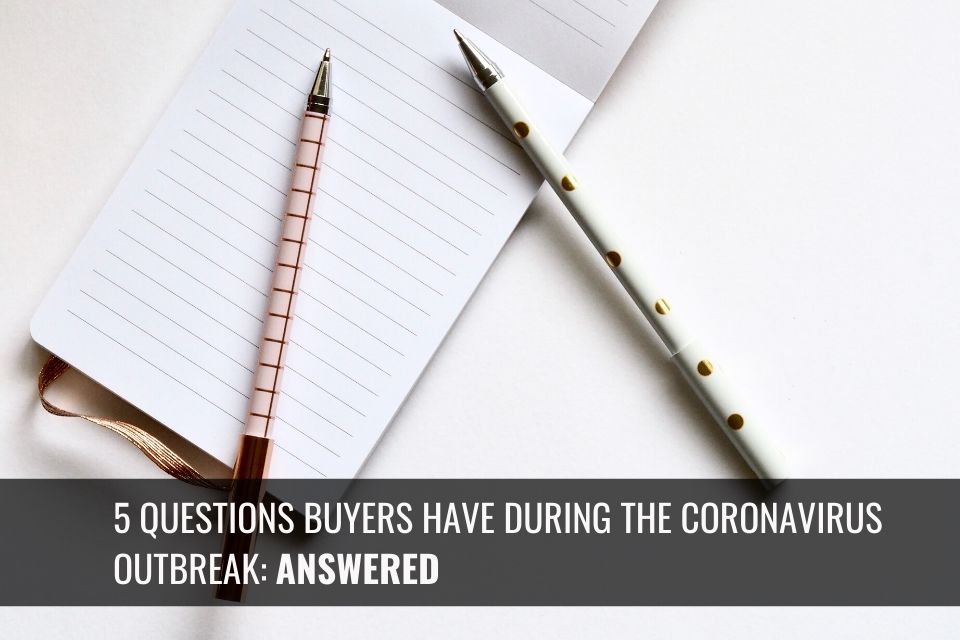 5 Questions Buyers Have During the Coronavirus Outbreak Answered header image.