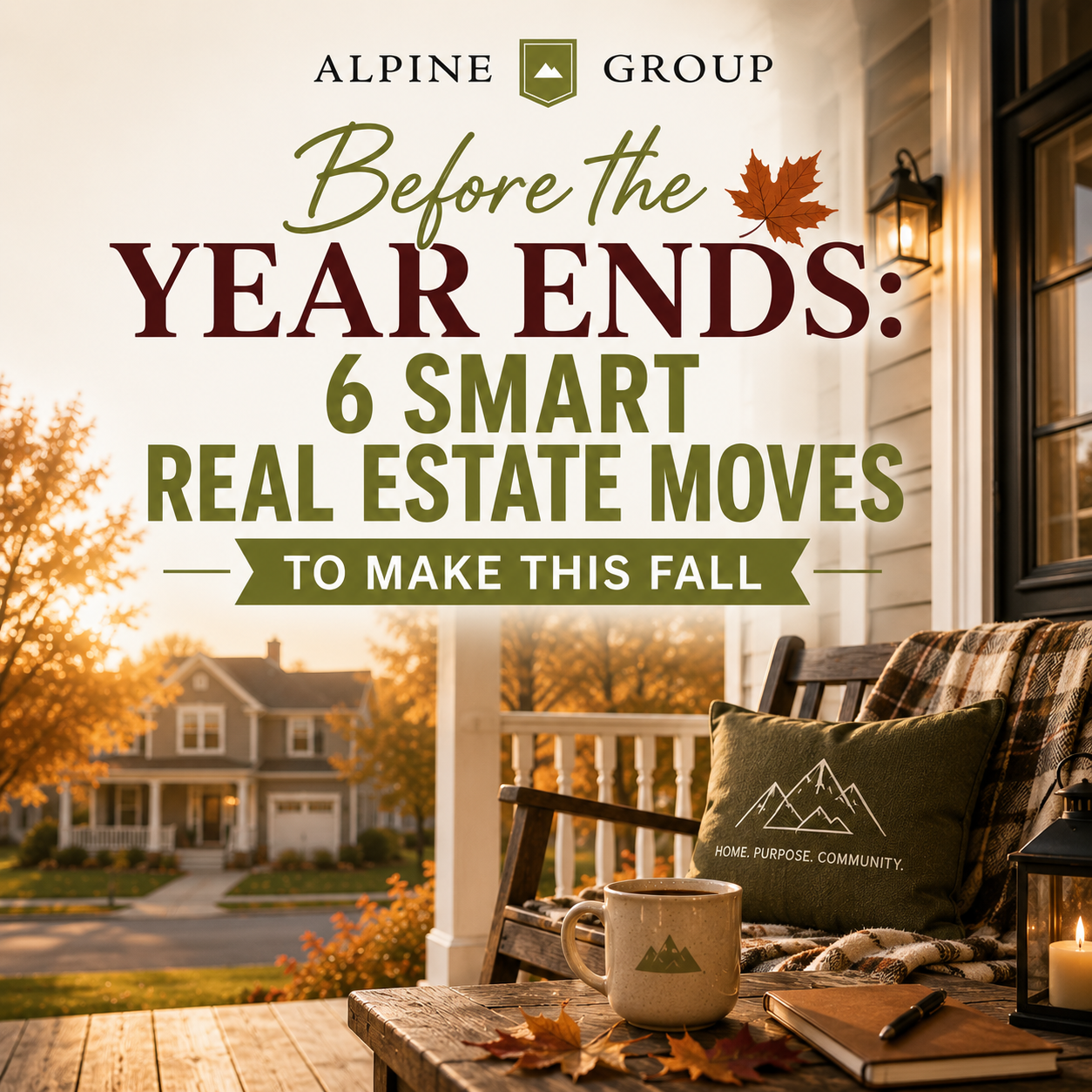 Before the Year Ends: 6 Smart Real Estate Moves to Make This Fall header image.