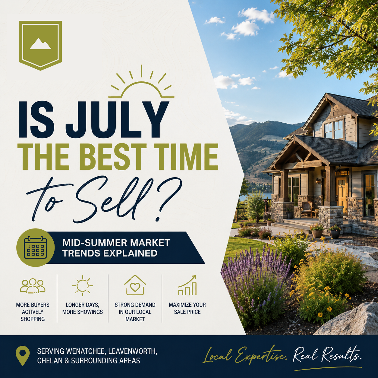 Is July the Best Time to Sell? header image.