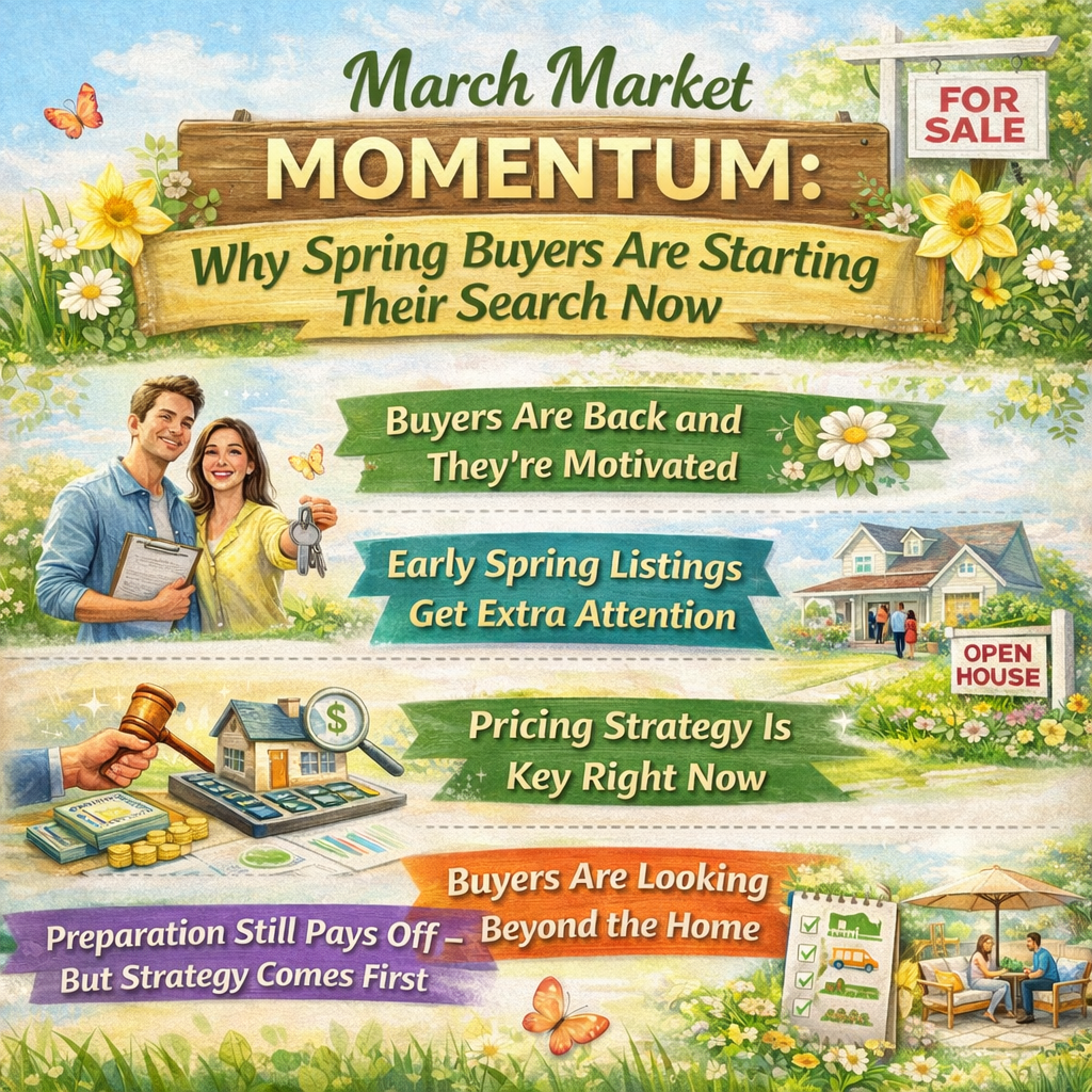 March Market Momentum header image.