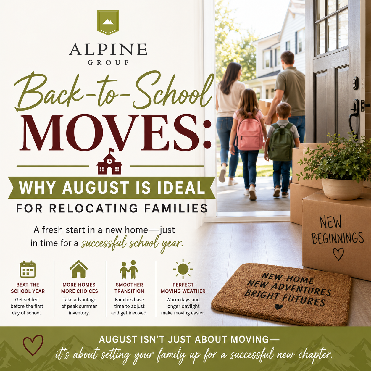 Back-to-School Moves: Why August Is Ideal for Relocating Families header image.