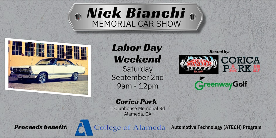 North Course Update, Silent Auction, Car Show header image.