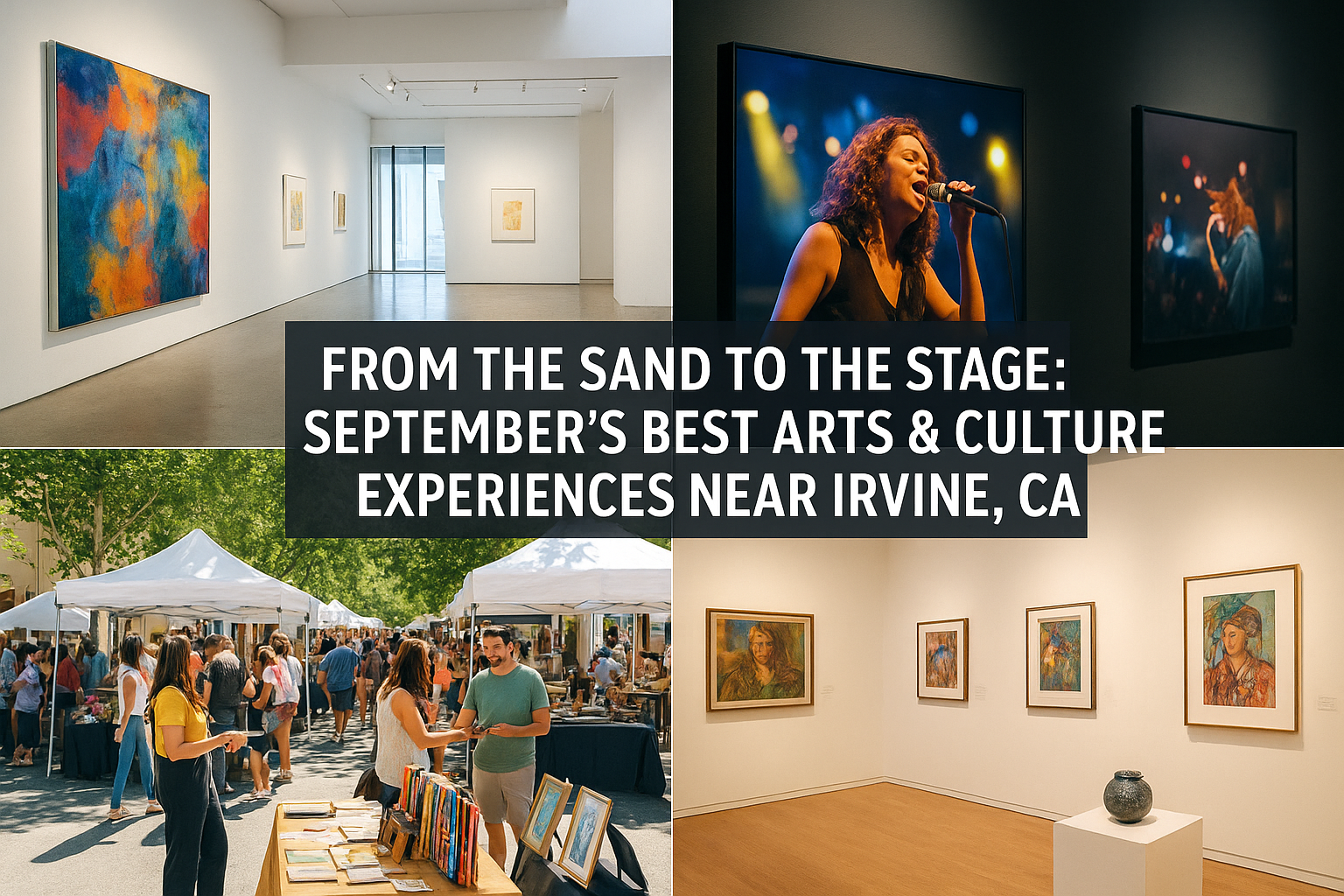From the Sand to the Stage: September’s Best Arts & Culture Experiences Near Irvine, CA header image.