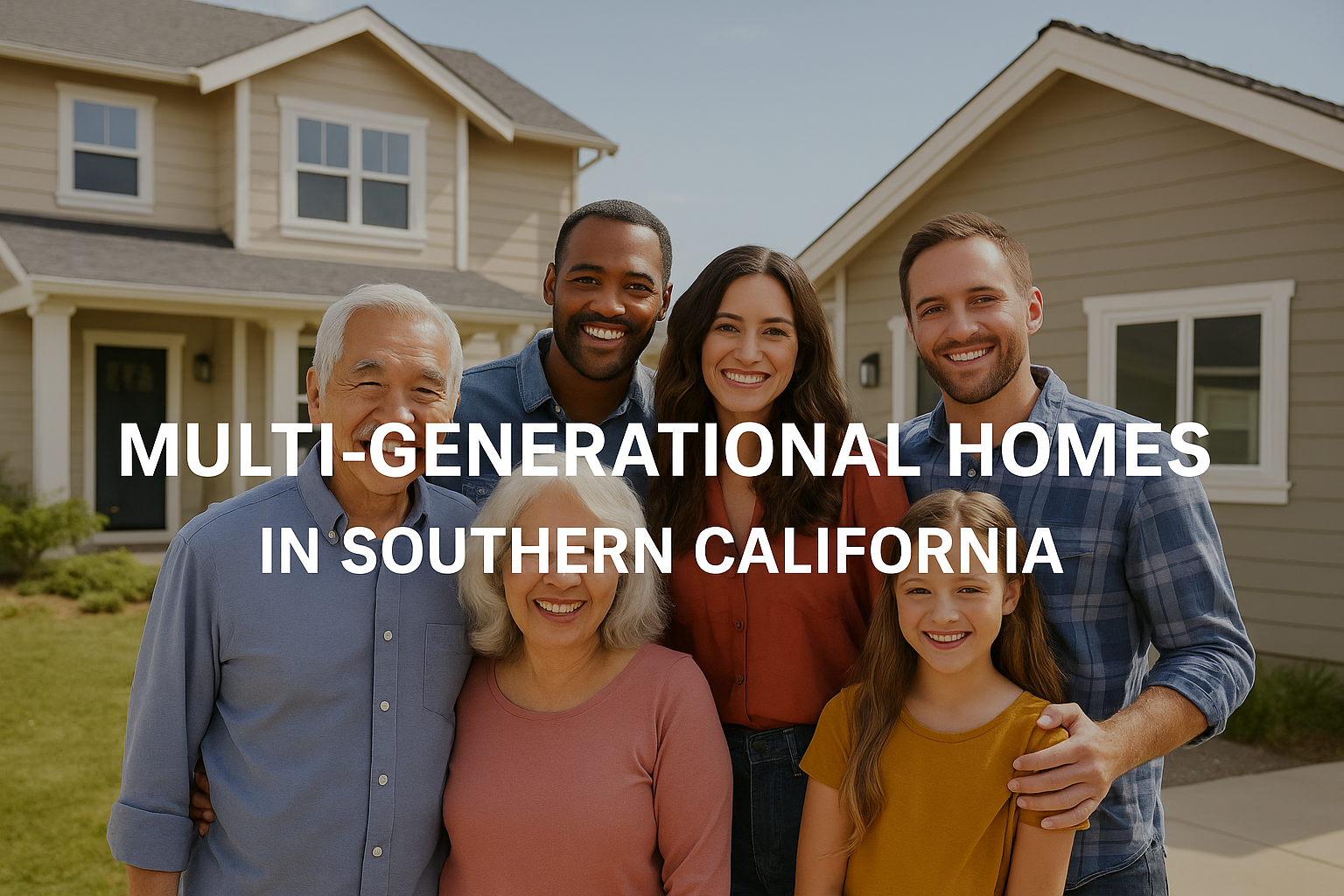 Surge of Multi-Generational Homes in Southern California header image.