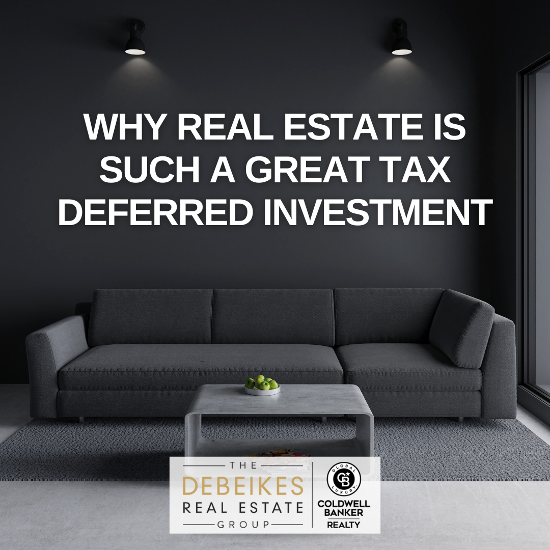 Why Real Estate Is Such A Great Tax Deferred Investment header image.