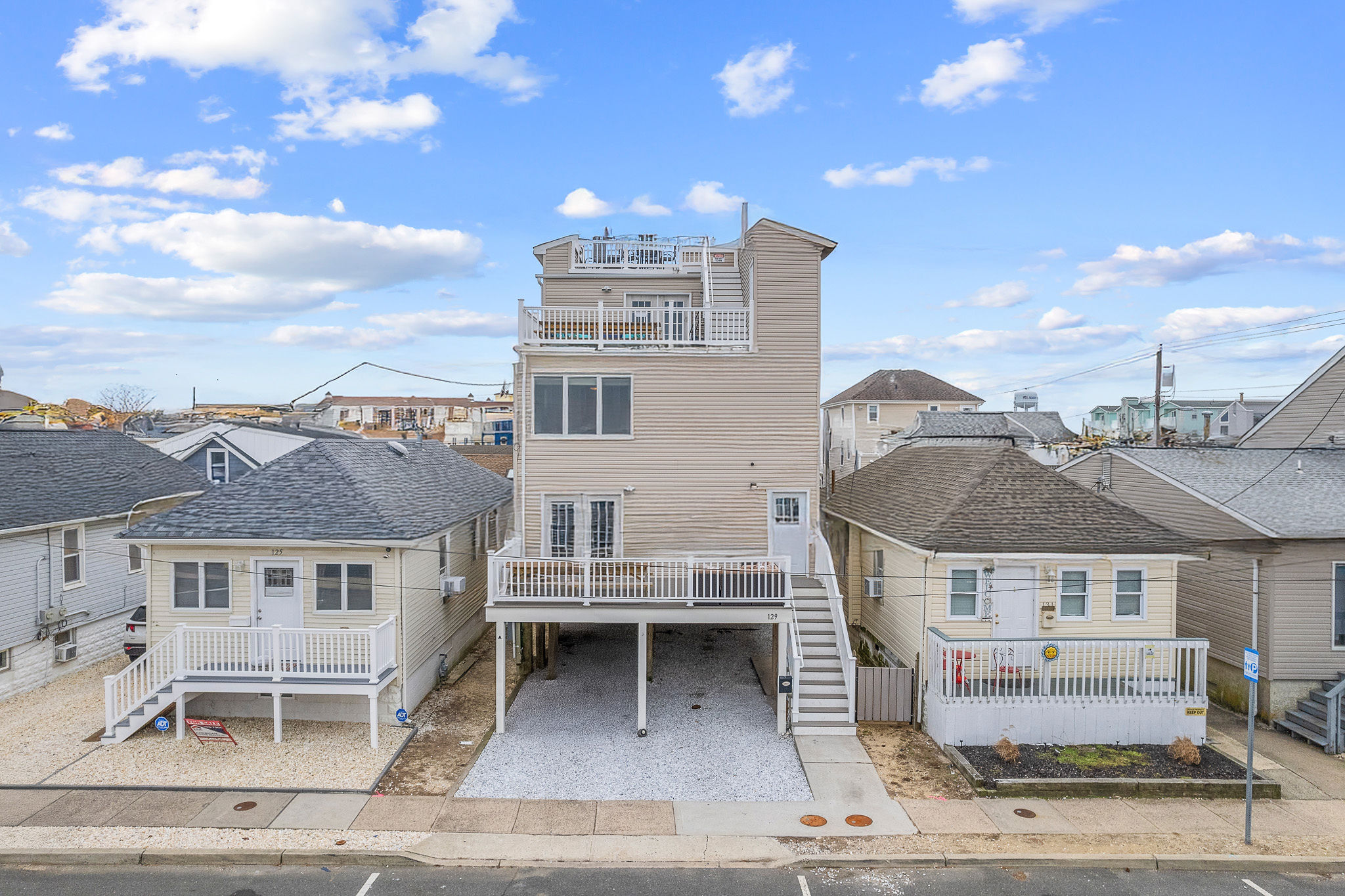 A Jersey Shore 2-Family investment property showcasing a well-maintained coastal home ideal for applying cost segregation strategies to maximize tax benefits and boost cash flow.