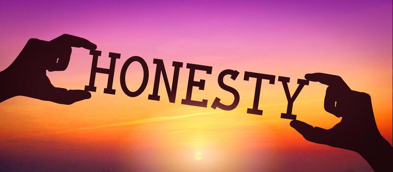 Being Honest header image.