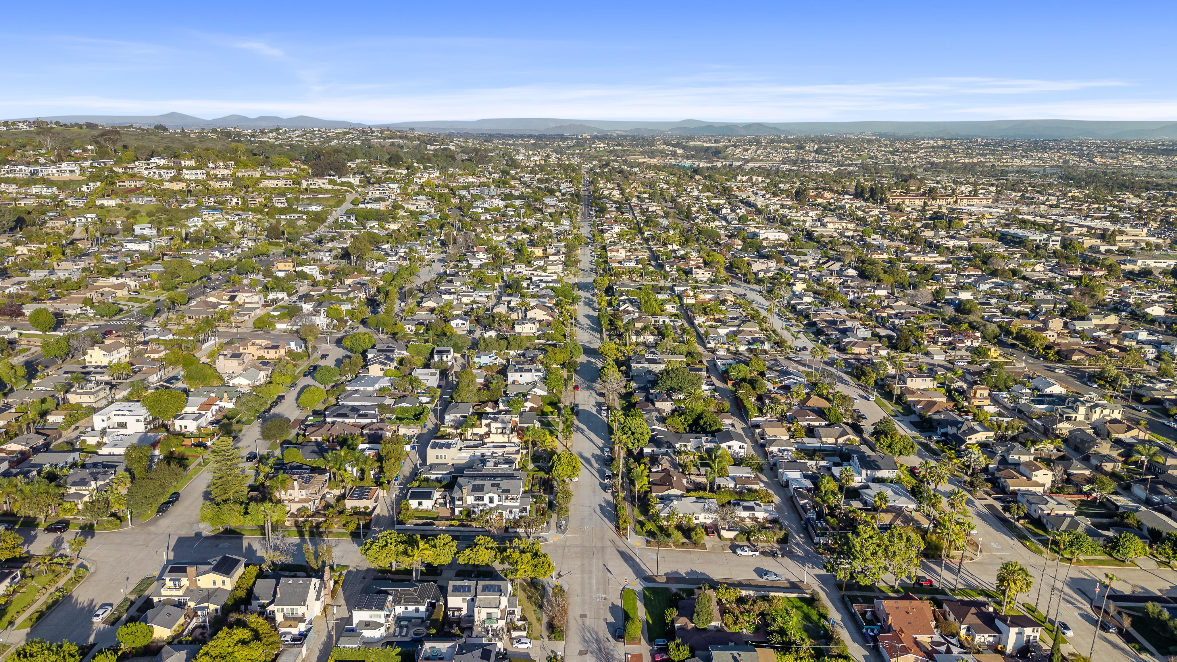 Aerial of North Pacific Beach